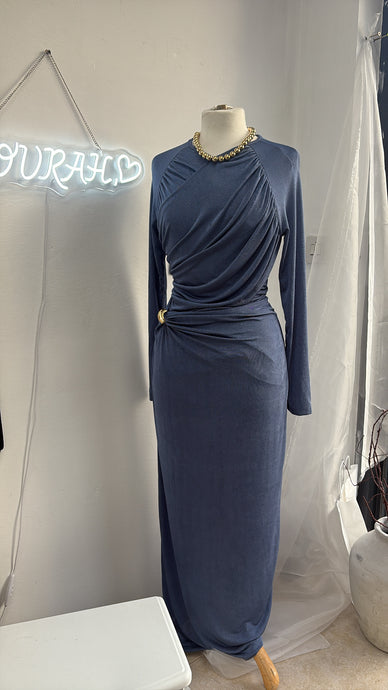 EYRA DRESS - NAVY