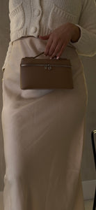 AMAYA SATIN SKIRT - CREAM