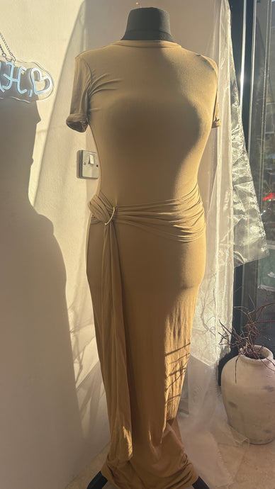 ELAHI DRESS - MUSTARD