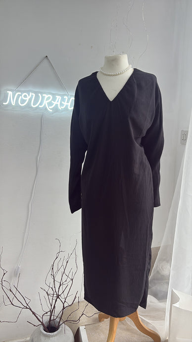 NELI DRESS - BLACK