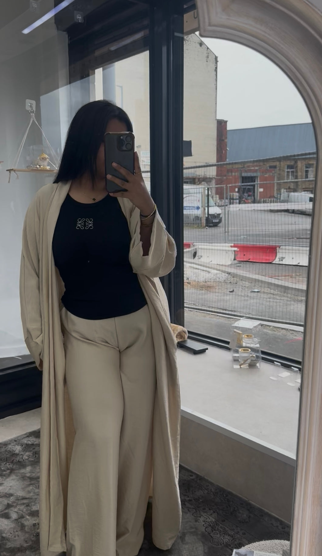 LEEYANA CO ORD-BEIGE (PRE ORDER)