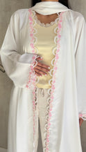 Load image into Gallery viewer, AYAA ABAYA - WHITE