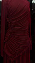 Load image into Gallery viewer, NOURAH DRESS - BURGUNDY