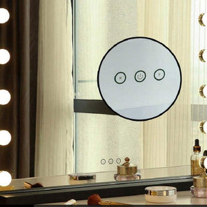 EMA - Large Hollywood Make-Up Table Mirror Vanity Lighted Mirror Dimmable 3 Color - 60cm