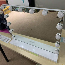 Load image into Gallery viewer, HARIM - Large Hollywood Make-Up Table Mirror Vanity Lighted Mirror Dimmable 3 Color - 50cm
