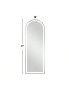 CICI - Full Length Mirror With LED Lights, LED Floor Mirror, Arched Lighted Mirror - 165cm
