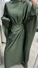 Load image into Gallery viewer, AYLA CAPE DRESS - KHAKI