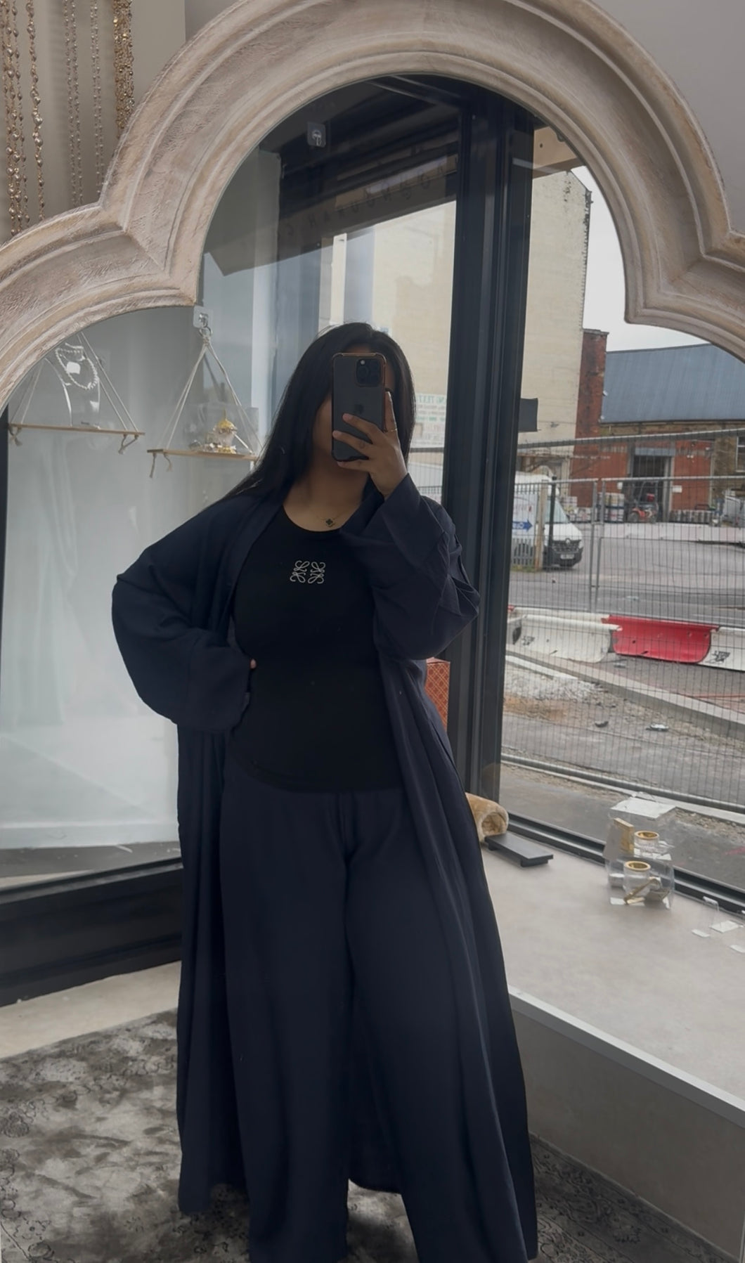 LEEYANA CO ORD-NAVY (PRE ORDER)