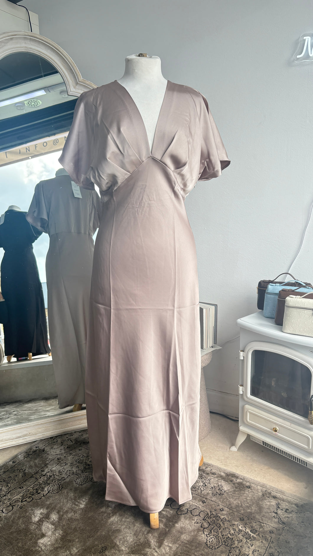 ZARA DRESS - CHAMPAGNE