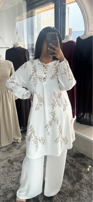 AMI CO ORD - WHITE