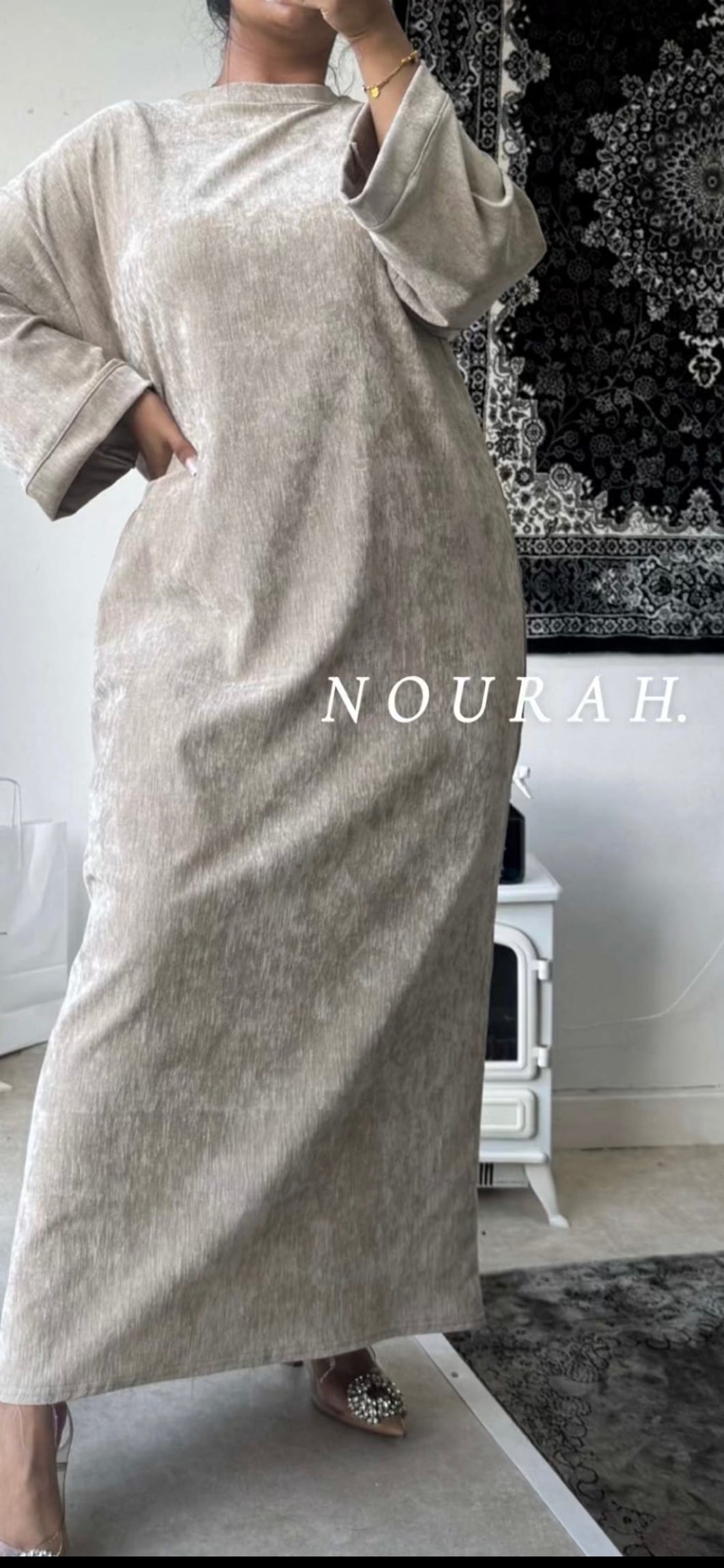 NEEKZ DRESS - CREAM