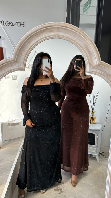 KHAYLA DRESS-BLACK