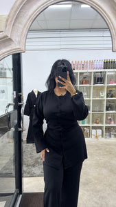 SEHAR CO ORD-BLACK