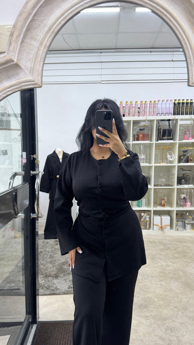 SEHAR CO ORD-BLACK