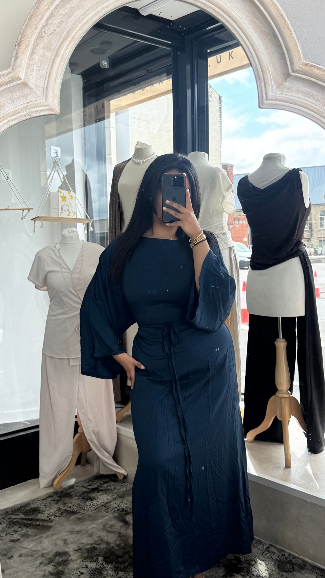LEMI LACE UP-NAVY