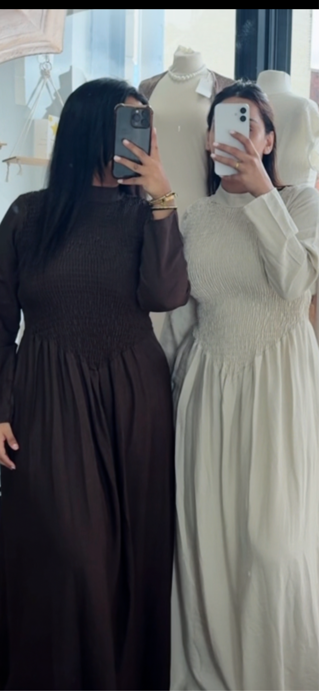 HANI DRESS - BEIGE