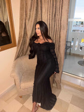 Load image into Gallery viewer, LIZ DRESS - BLACK/WHITE