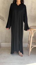 Load image into Gallery viewer, RASALAH ABAYA - BLACK