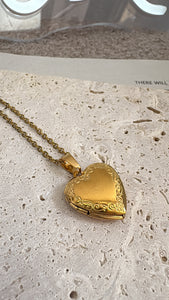 HEART LOCKET-NECKLACE