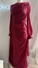 Load image into Gallery viewer, MIYA DRESS - BURGUNDY
