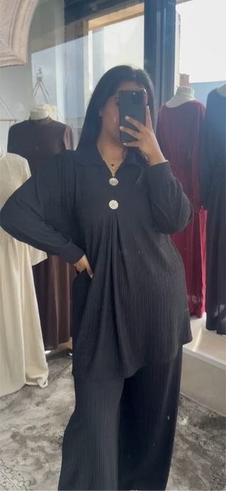 NEYA CO ORD - BLACK