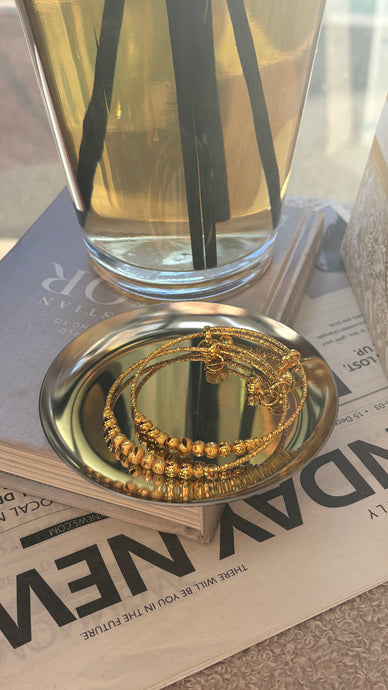 EVA - GOLD BANGLE SET