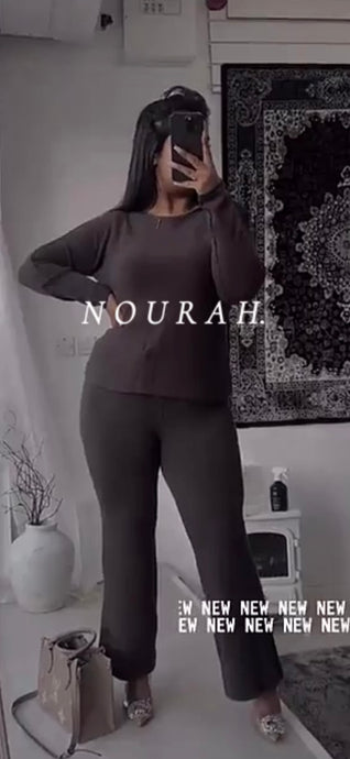 SIA X CO ORD SET - BROWN