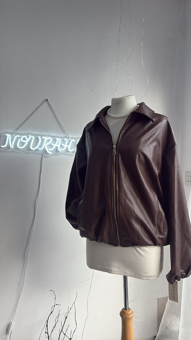 MOLLY JACKET - BROWN