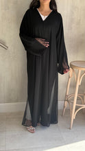 Load image into Gallery viewer, ALAÏYA ABAYA - BLACK