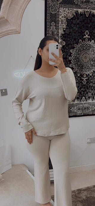 SIA X CO ORD SET - STONE