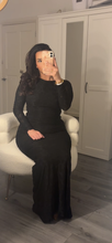 Load image into Gallery viewer, SERINA DRESS - BLACK