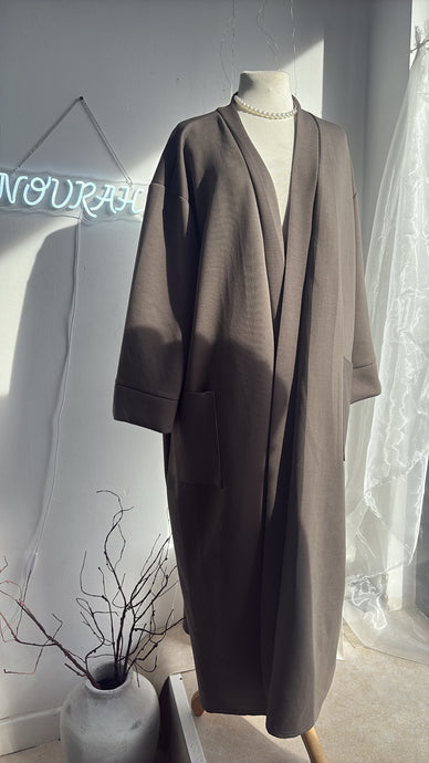 AYLA COAT - MOCHA