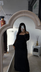 KHAYLA DRESS-BLACK