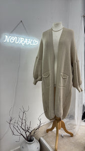MIAH CARDIGAN - BEIGE