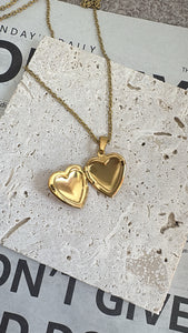 HEART LOCKET-NECKLACE