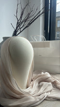 Load image into Gallery viewer, PEARL-PLEATED CHIFFON HIJAB