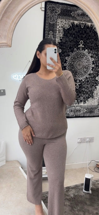 SIA X CO ORD SET - TAUPE