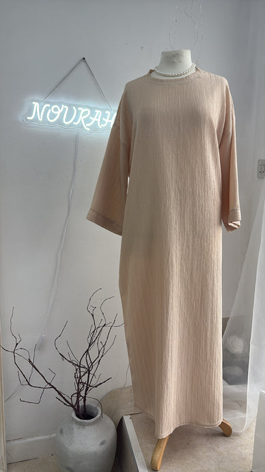 LIAH DRESS - BEIGE