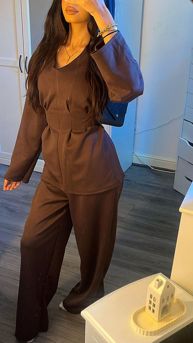 SIA CO ORD BROWN-PRE ORDER