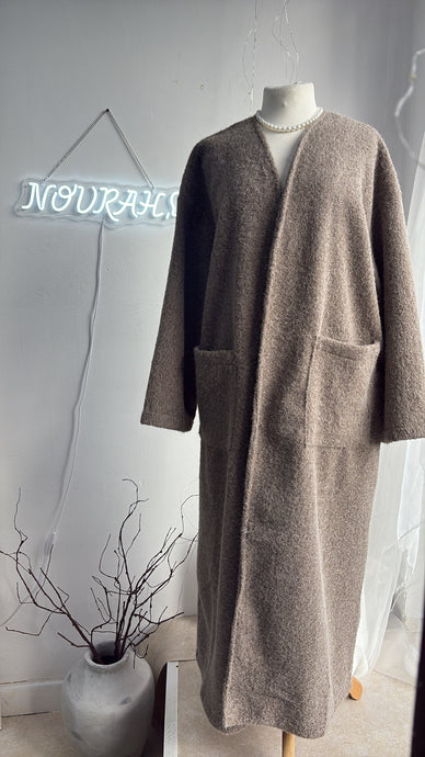 ELLA COAT - TAUPE
