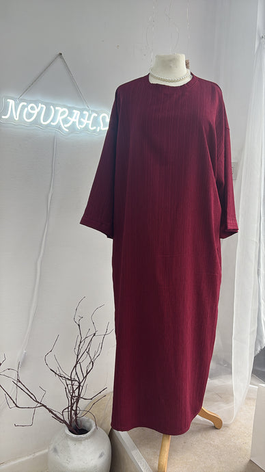 LIAH DRESS - PLUM