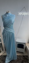 Load image into Gallery viewer, SAHAR DRESS-BLUE