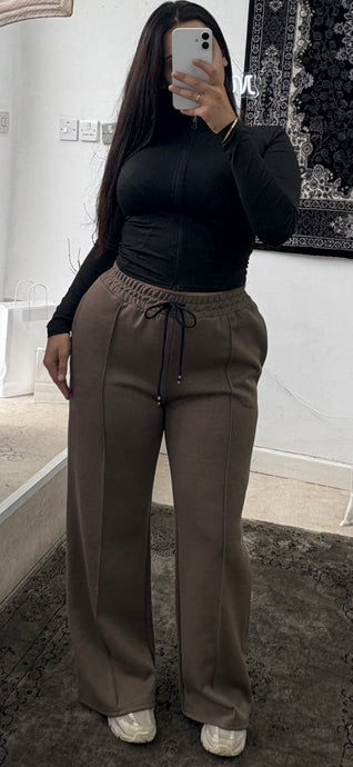 MIMI JOGGERS - BROWN