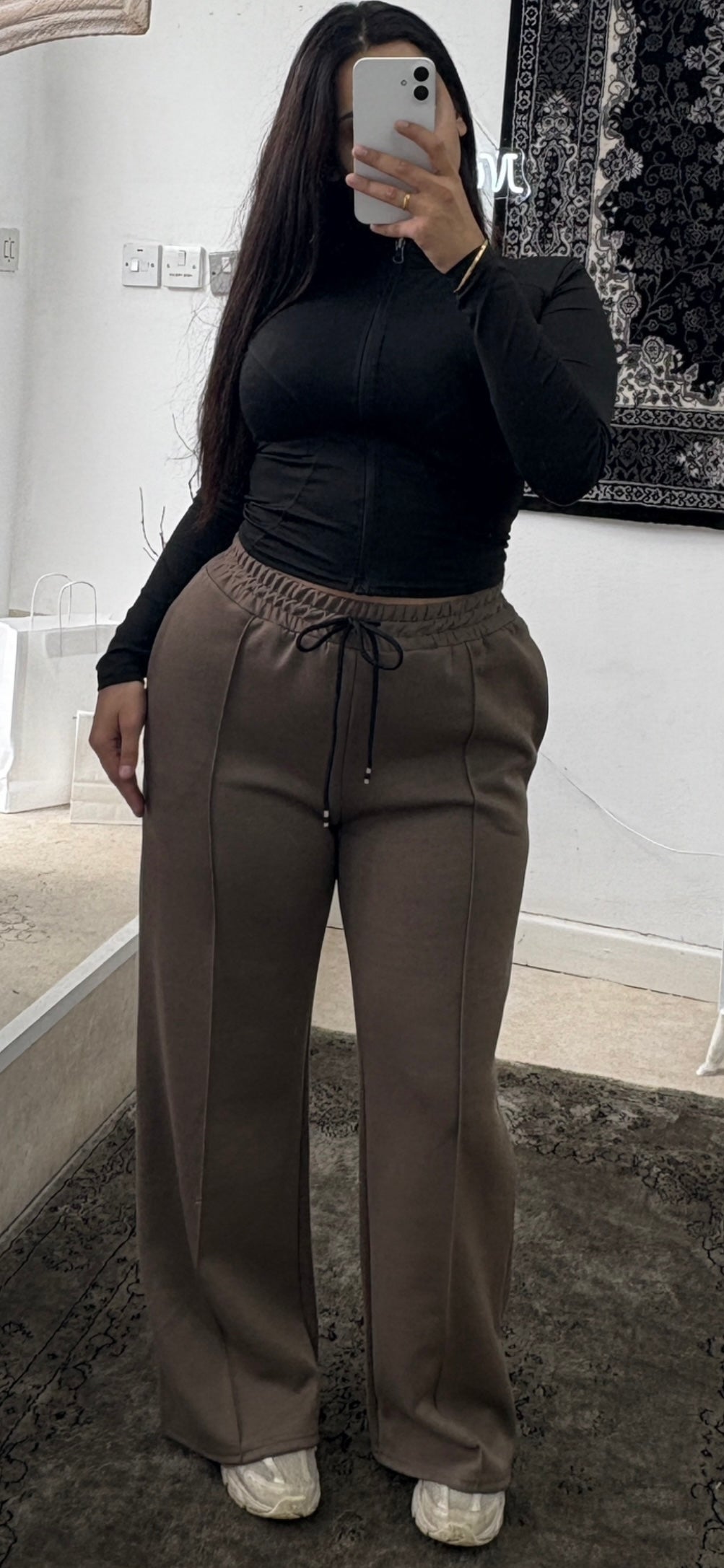 MIMI JOGGERS - BROWN