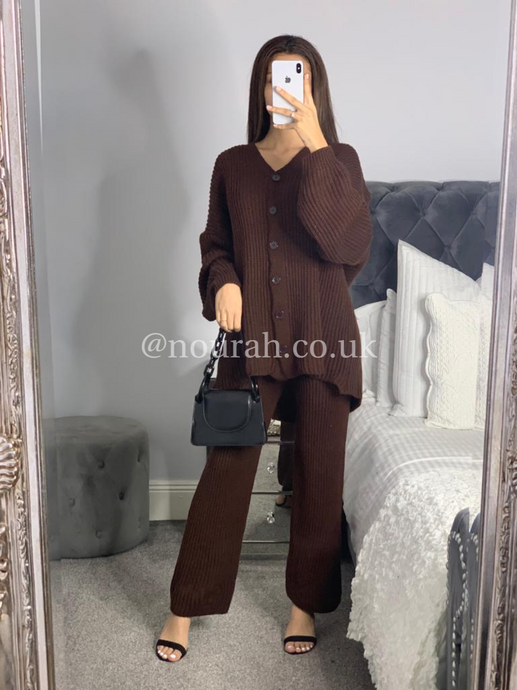 MAYAH Co Ord Set - Brown - PRE ORDER