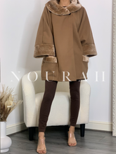 Load image into Gallery viewer, Paige Poncho Coat - Camel
